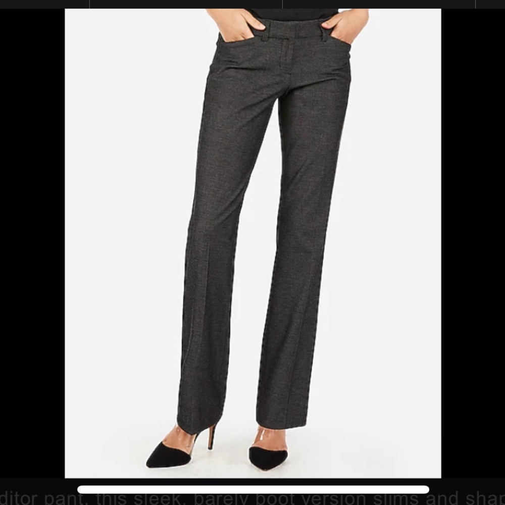 Express Editor Women’s Pants in Gray